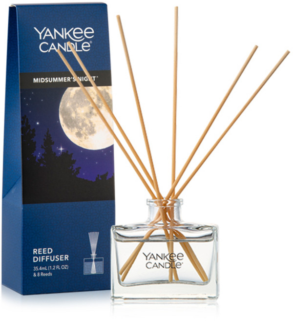 YANKee CANDLe 擴香瓶 + 擴香棒 8入, 35.4ml, 1個, 仲夏之夜