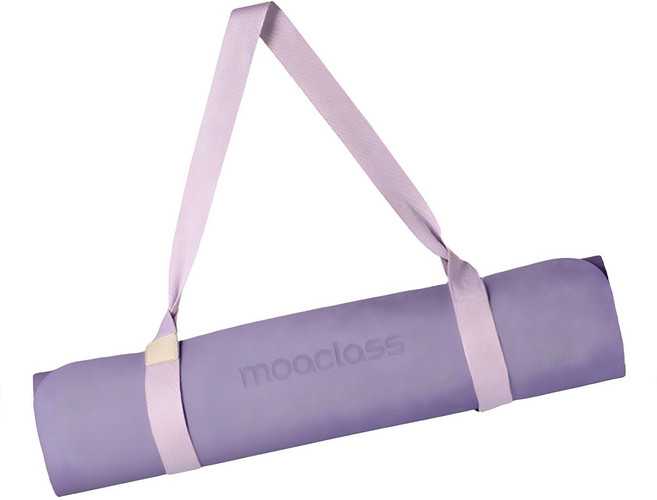 moaclass TPE 雙面瑜珈墊, 1個, Lavender Purple