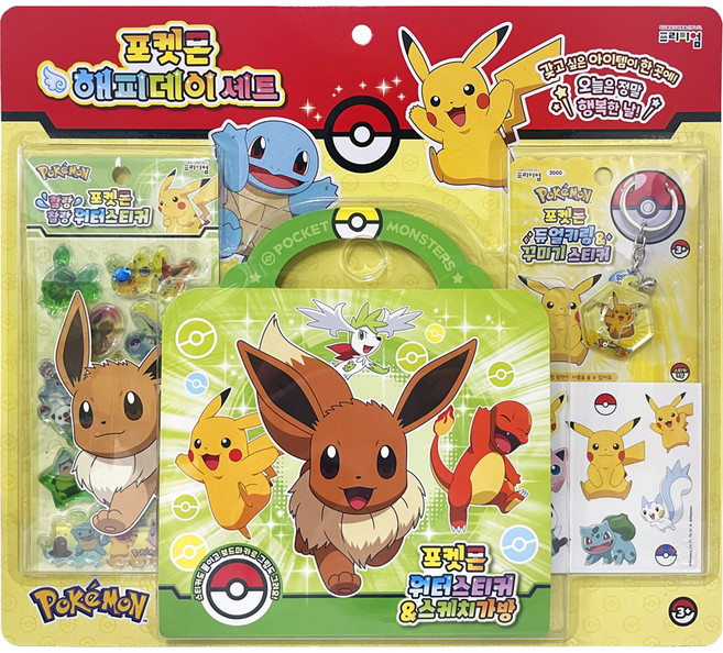 PoKeMoN 寶可夢 快樂日伊布製作遊戲組, 混合顏色, 1個