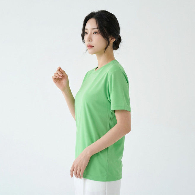 tpam 男女通用 UN 乾爽涼感 短袖圓領T恤 2件組