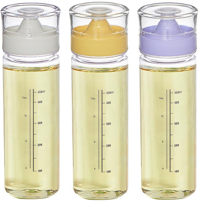 Cimelax Cloil 耐摔植物性矽膠油瓶 500ml, 3個