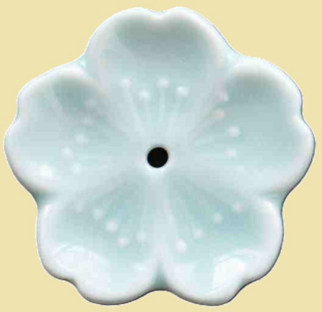 Roy 陶瓷迷你櫻花香插 類型1, 1個