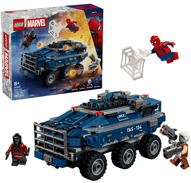 LEGO 76349 漫威系列 蜘蛛人囚車追逐戰 Spider-Man Prison Transport Chase, 1個