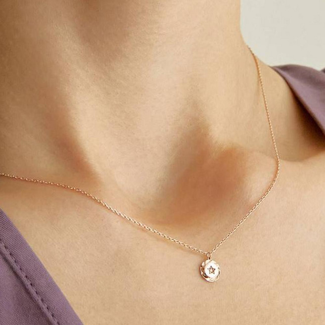Tirr Lirr 女用 14K 項鍊 + 購物袋