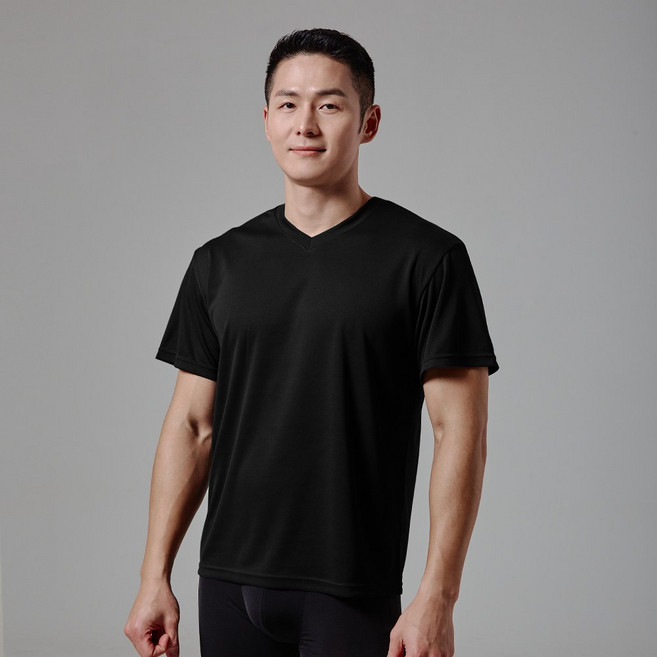 SPECLO 男款 U/V防護 吸濕排汗 快乾機能性跑步短袖T恤 V領