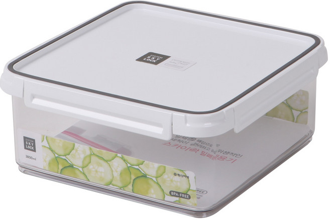 Changsin Living 昌信生活 Skylock系列 密閉盒 2號 巨型 3.8L, 容器 + 蓋子, 1組