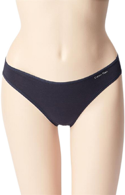 Calvin Klein 凱文克萊 underwear Calvin Klein女款比基尼內褲 QD3644-0PP, 海軍藍, 1個