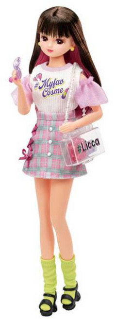 TAKARA TOMY Licca 莉卡娃娃 17歲 最愛美妝莉卡洋娃娃 LA90298, 混和顏色, 1個