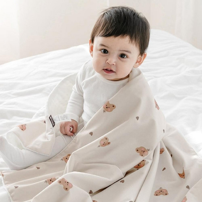 bebenuvo 嬰幼兒雙層毯, Mini Bear