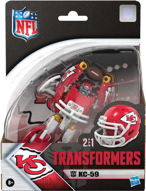 TRANSFORMERS 變形金剛 世代聯乘 NFL 機器人玩具, KC-59, 1個