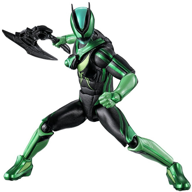 BANDAI 假面騎士ZEZTZ可動公仔 ESPRIM RECOVERY 綠色, 1個