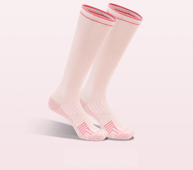 CHEOLI MARKET 女款 Candy Pop 長筒運動襪, 粉紅色