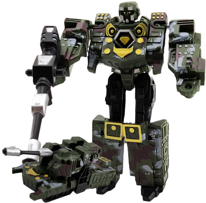 Trans Hero 戰鬥戰車 坦克 變形機器人 玩具, 混合色, 1個
