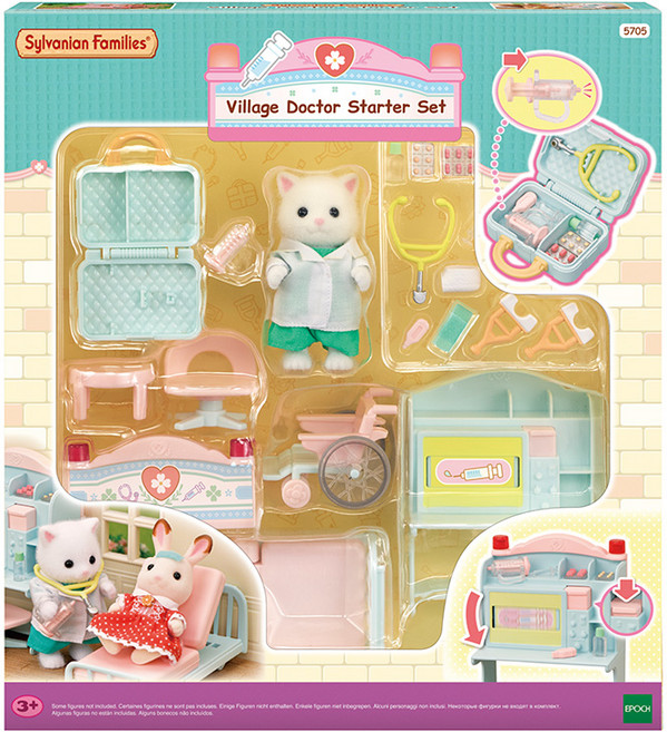 EPOCH Sylvanian Families 森林家族 鄉村醫生公仔套組 5705, 1套
