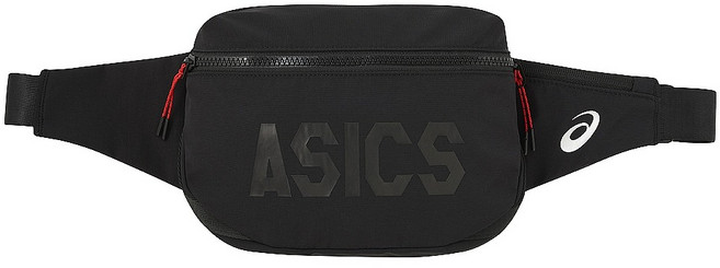 ASICS 亞瑟士 腰包 3033B949-001, 黑色, 1個