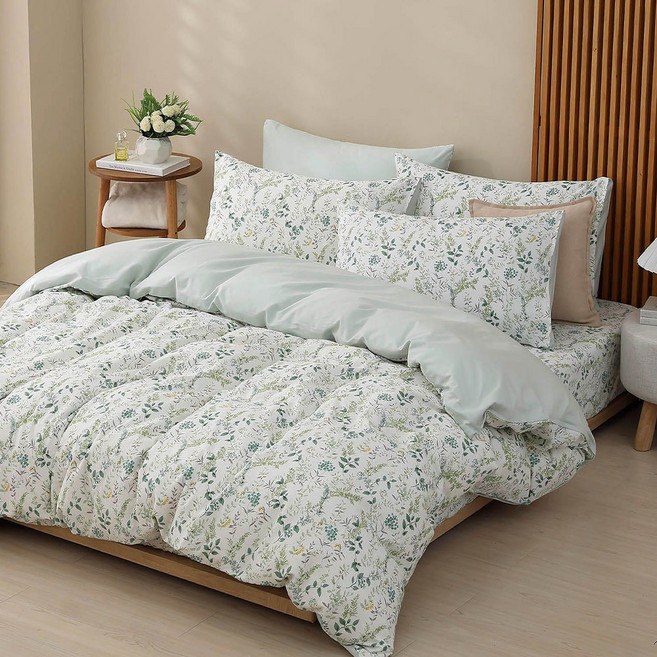 Hong Yew Bedding 鴻宇寢飾 台灣製 精梳純棉薄被套 雙人(180 x 210cm) 洛伊 C20159