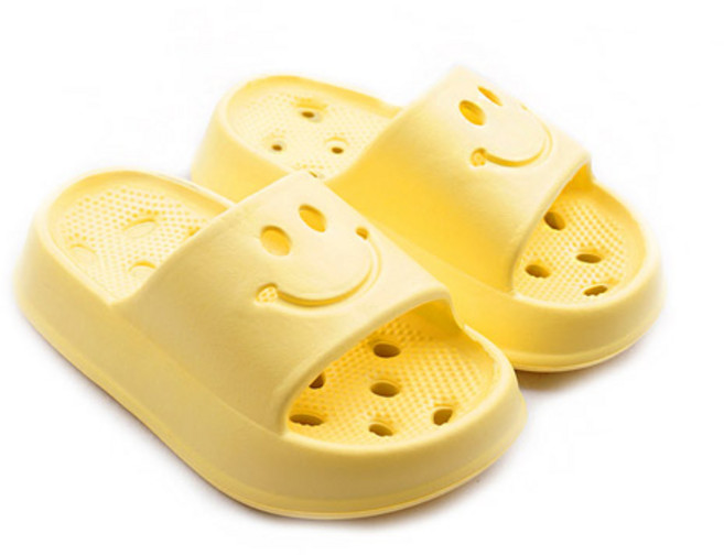 兒童用 Put Put Smile Bath 浴室拖鞋, 1個, 黃色