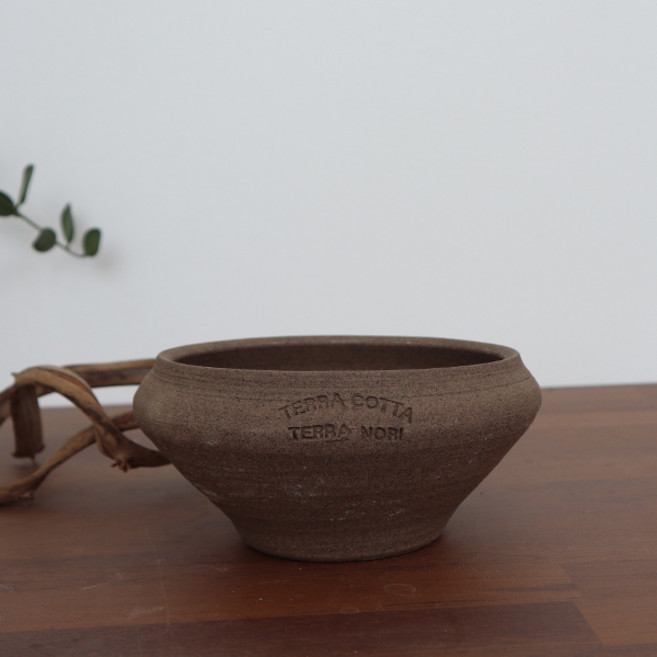 MORIANN 赤陶手工花盆, 1個, 棕色