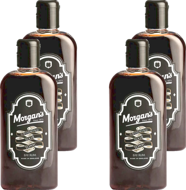 Morgan's Pomade 摩根氏 頭皮調理水 Bay Rum, 250ml, 4瓶