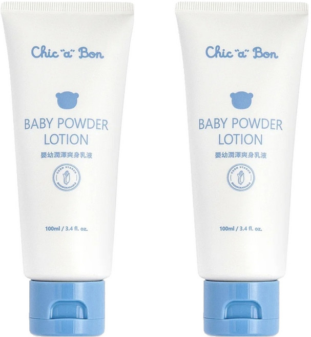 奇哥 嬰幼潤澤爽身乳液, 100ml, 2條