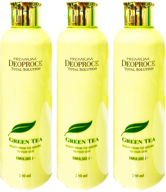 DEOPROCE 迪普詩 台灣公司貨 靚膚彈力保溼乳液, 260ml, 3瓶