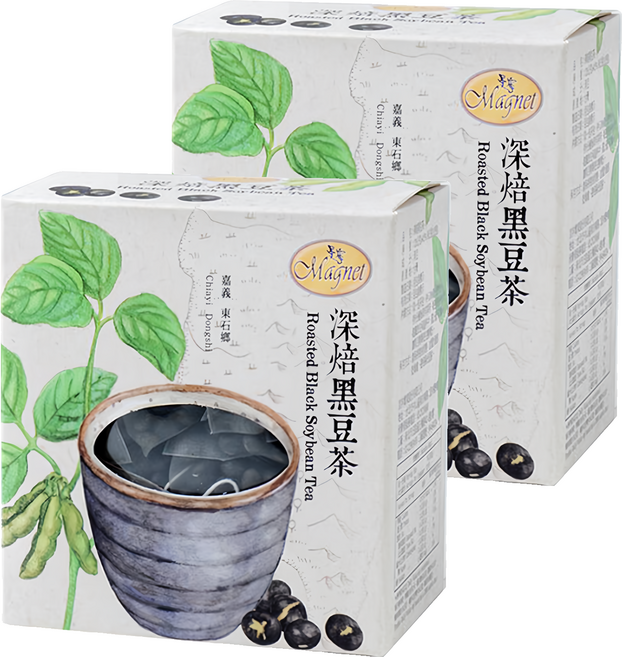 Magnet 曼寧 深培黑豆茶, 8g, 15包, 2盒