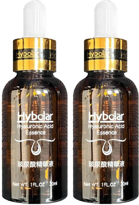 Hybolar 玻尿酸精華液 30ml 深層補水保濕 舒緩乾燥 適合所有膚質, 2瓶