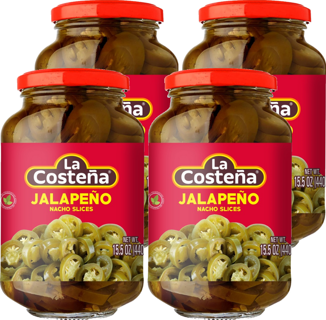 La Costena 切片辣椒, 440g, 4個