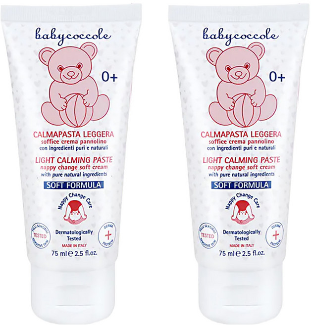 babycoccole 寶貝可可麗 嫩屁屁防護膏, 75ml, 2條