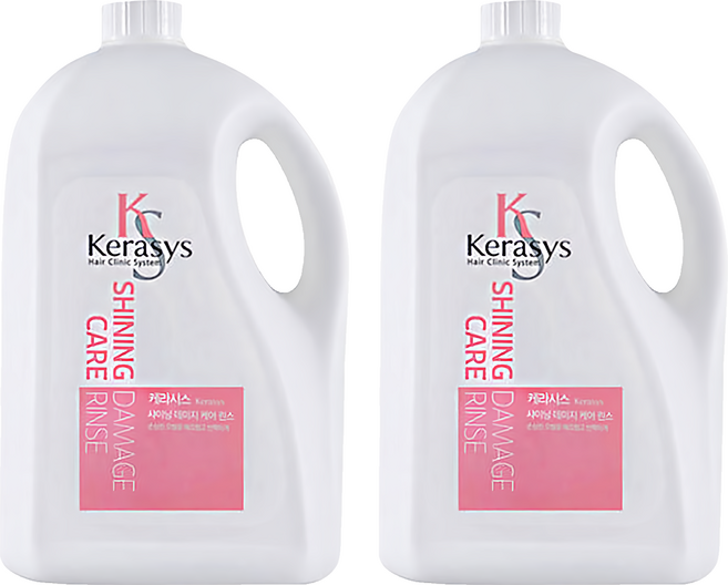 KERASYS 可瑞絲 Damage 柔亮受損護理潤髮乳 花香, 2個, 4L