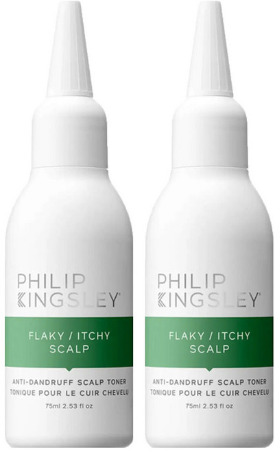 PHILIP KINGSLEY 菲利浦金斯利 淨效平衡髮肌精萃 頭皮滋養液 綠, 75ml, 2瓶