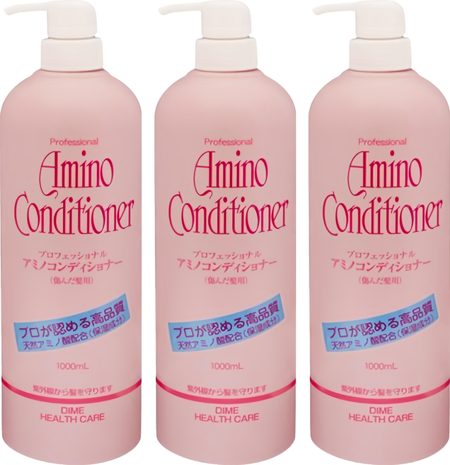 Professional Amino 氨基酸修護潤髮乳, 1L, 3瓶