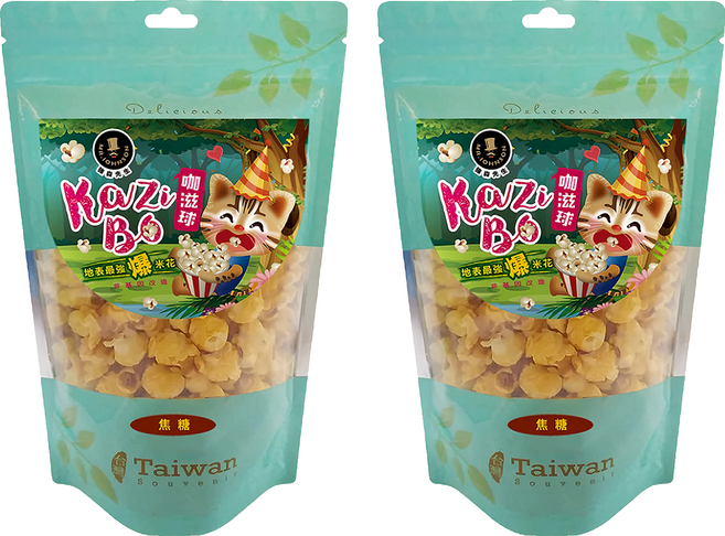 MR.JOHNSON 強森先生 咖滋球 焦糖, 150g, 2包