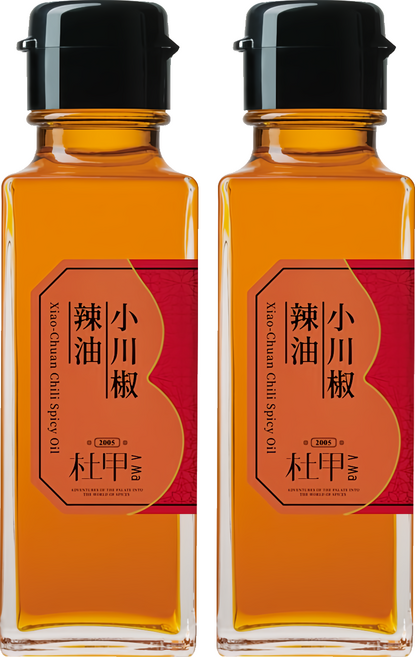 A-Ma 杜甲 小川椒辣油, 100ml, 2瓶
