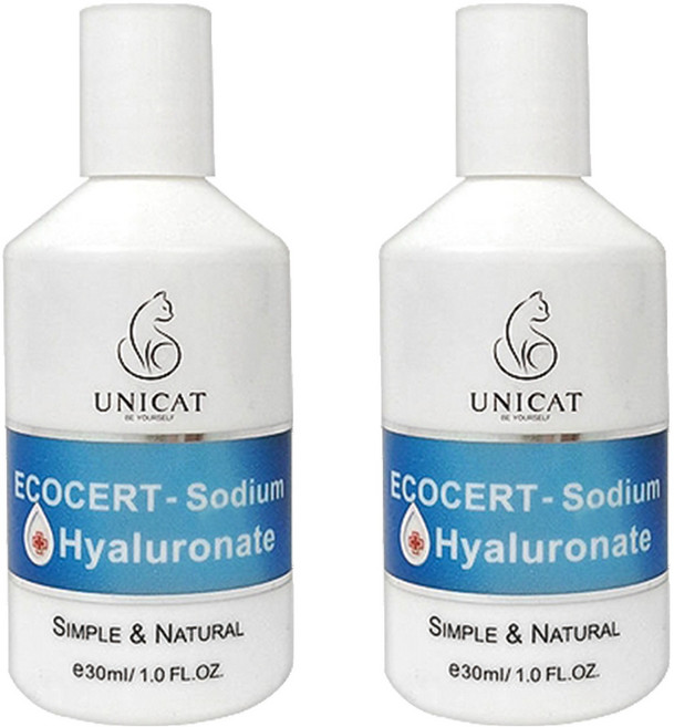 UNICAT 變臉貓 Ecocert 玻尿酸保濕原液, 30ml, 2瓶