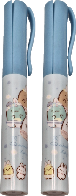 Sumikkogurashi 角落生物 圓型筆式剪刀, 2支, C 兔子