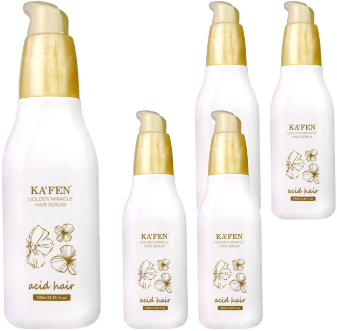 KA'FEN 卡氛 Acid 亞希朵 金煥奇蹟髮露, 100ml, 5瓶