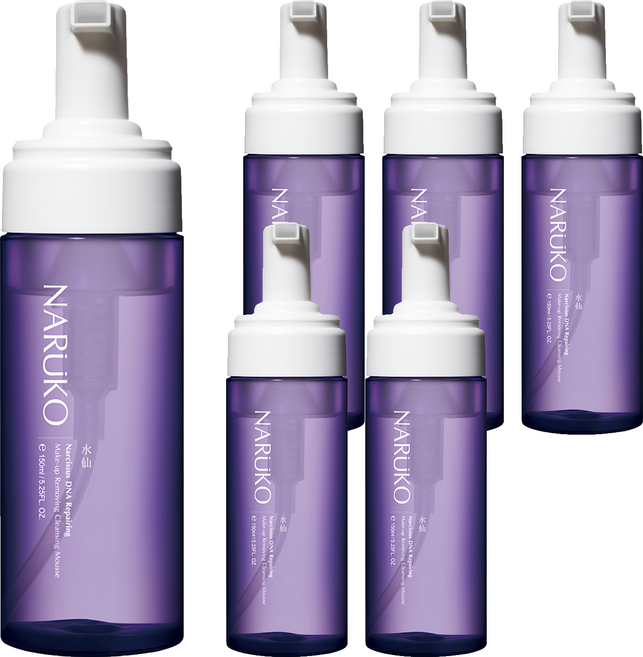NARUKO 牛爾 台灣公司貨 水仙DNA 奇蹟修護洗卸兩用慕絲, 150ml, 6瓶