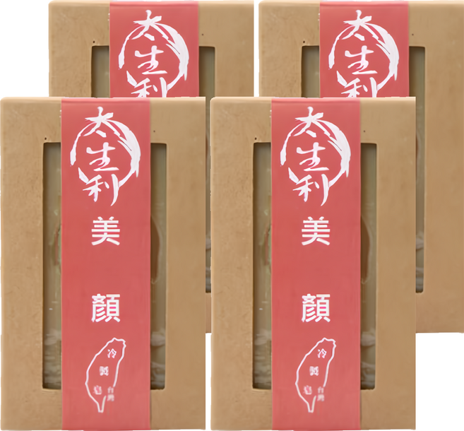 太生利 美顏皂 台灣冷製手工皂, 100g, 4個