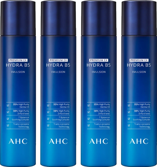 AHC 瞬效B5微導保濕乳液, 140ml, 4瓶