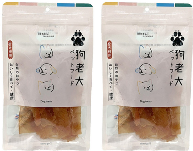 狗老大 寵物零食, 2個, 鮮嫩雞肉 軟, 100g