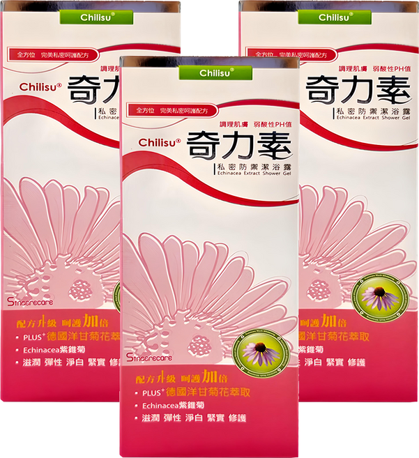 SINCERECARE 橙心 奇力素 私密防禦潔浴露, 200ml, 3瓶