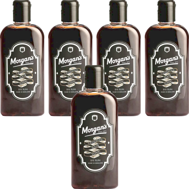 Morgan's Pomade 摩根氏 頭皮調理水 Bay Rum, 250ml, 5瓶