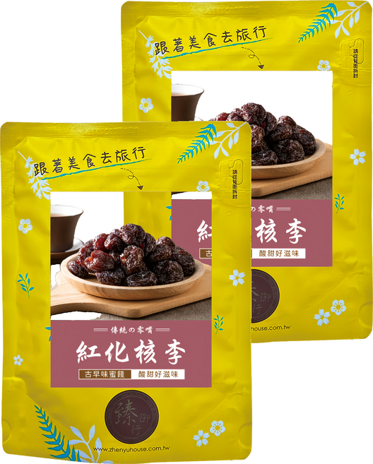 臻御行 紅化核李, 200g, 2包