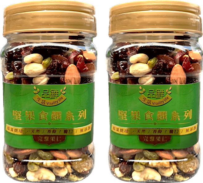 品鮮生活 鮮果綜合堅果, 2罐, 420g