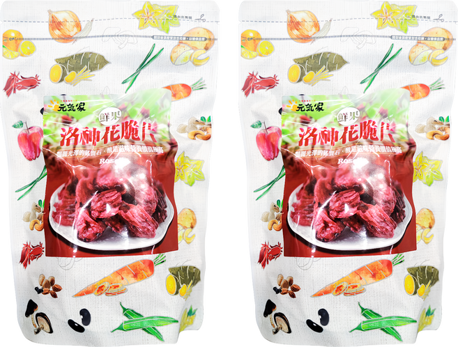 元氣家 洛神花脆片, 100g, 2包