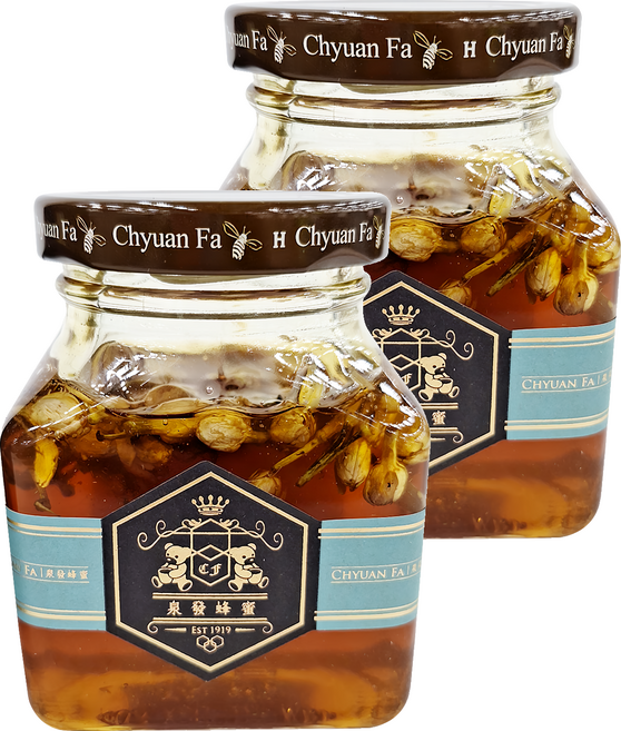 Chyuan Fa 泉發蜂蜜 茉莉蜂蜜醬, 250g, 2罐