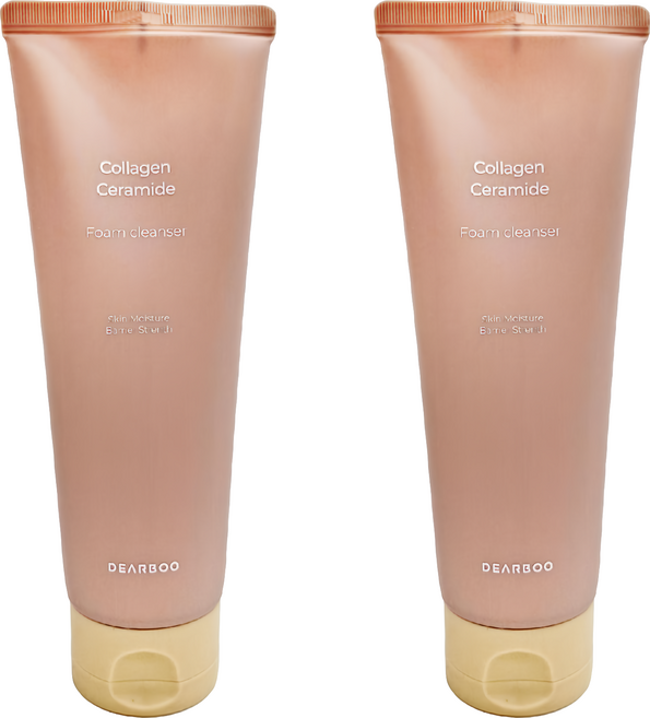 DEARBOO 膠原蛋白神經醯胺洗面乳, 150ml, 2條