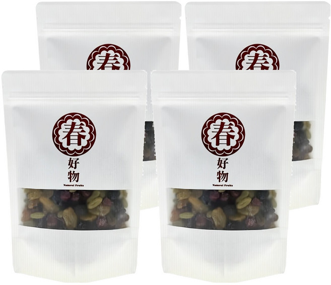 春哥好物 綜合莓果葡萄乾, 4包, 400克(±3%)