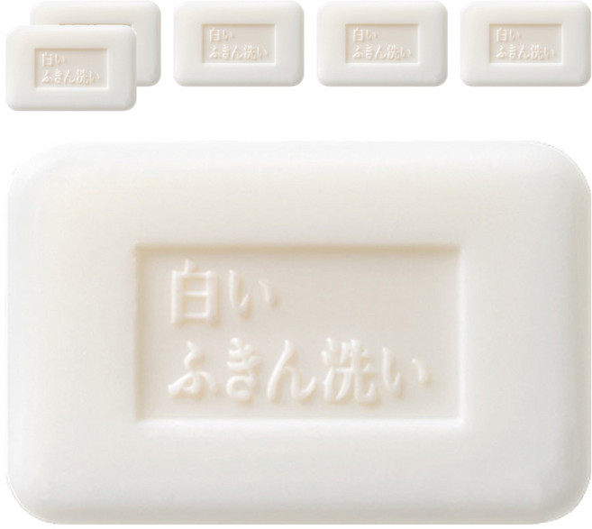 Miyoshi 廚房抹布清潔皂, 135g, 6顆